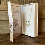 Boho Floral Horse Necklace