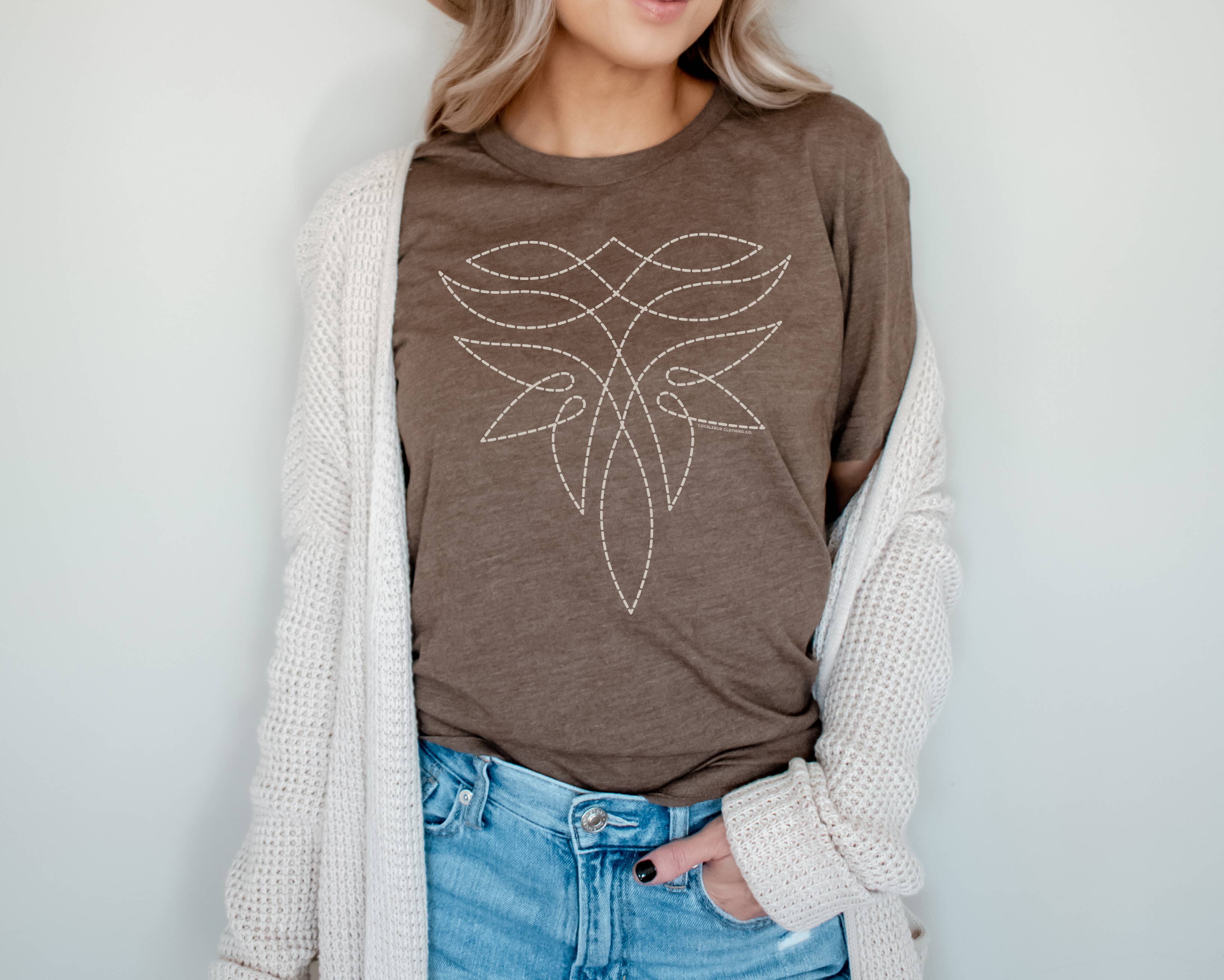 Boot Stitch Graphic Tee