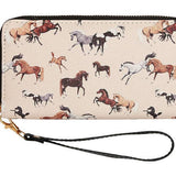 Lila Horse Wallet