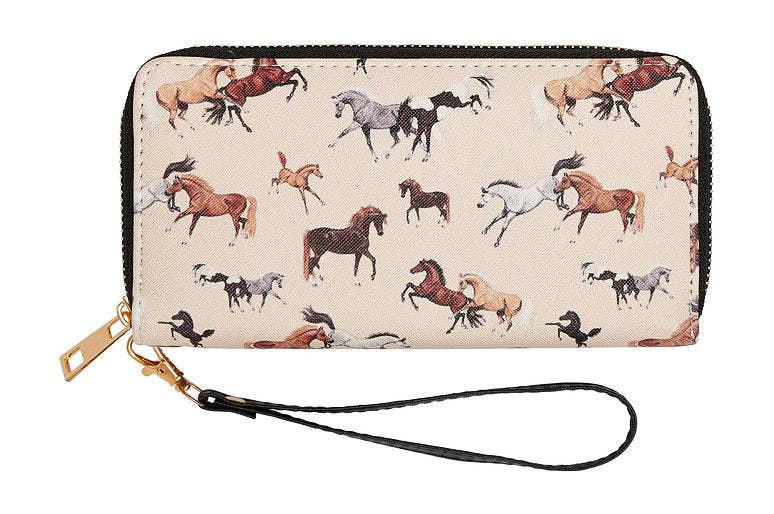Lila Horse Wallet