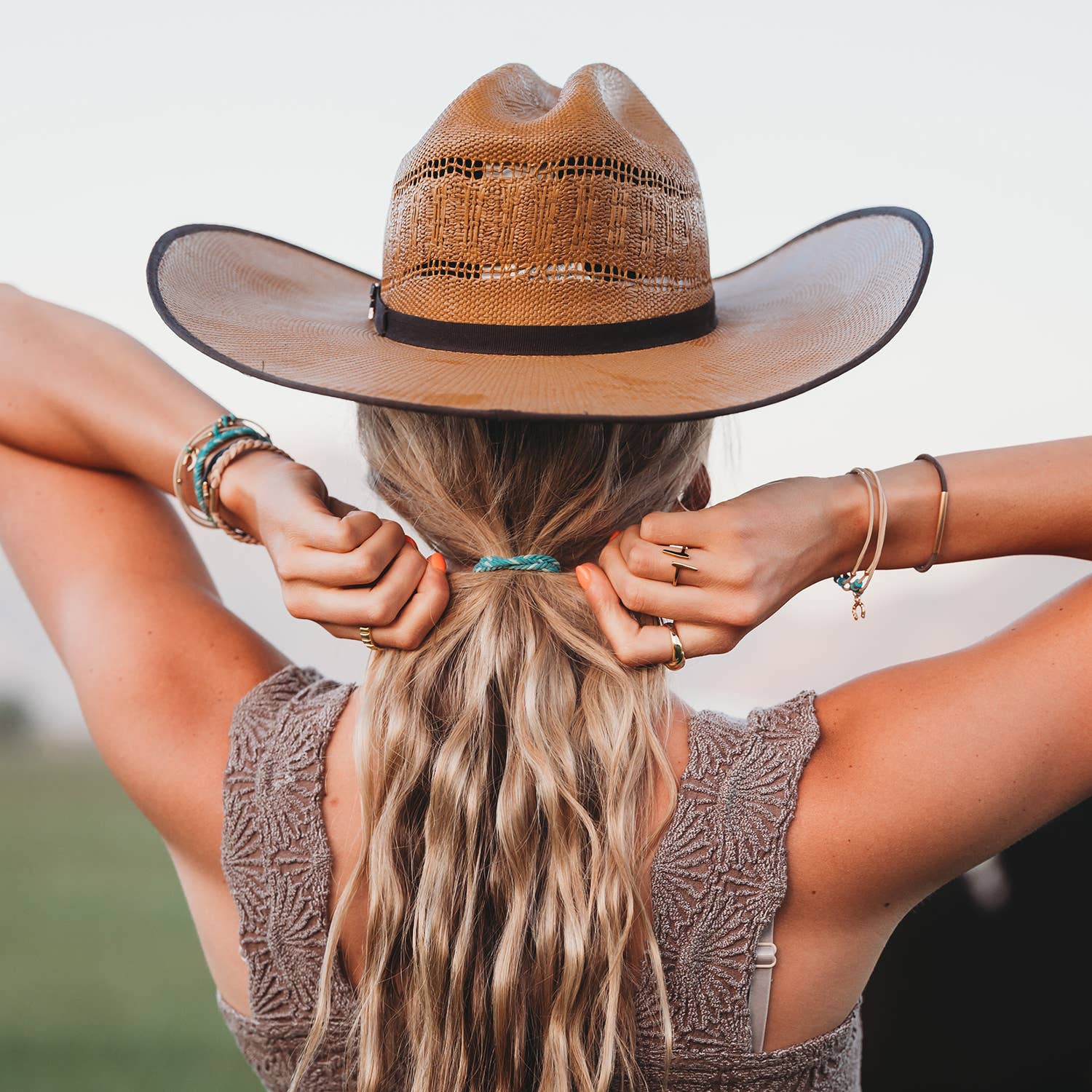 cowgirl hair tie bracelets