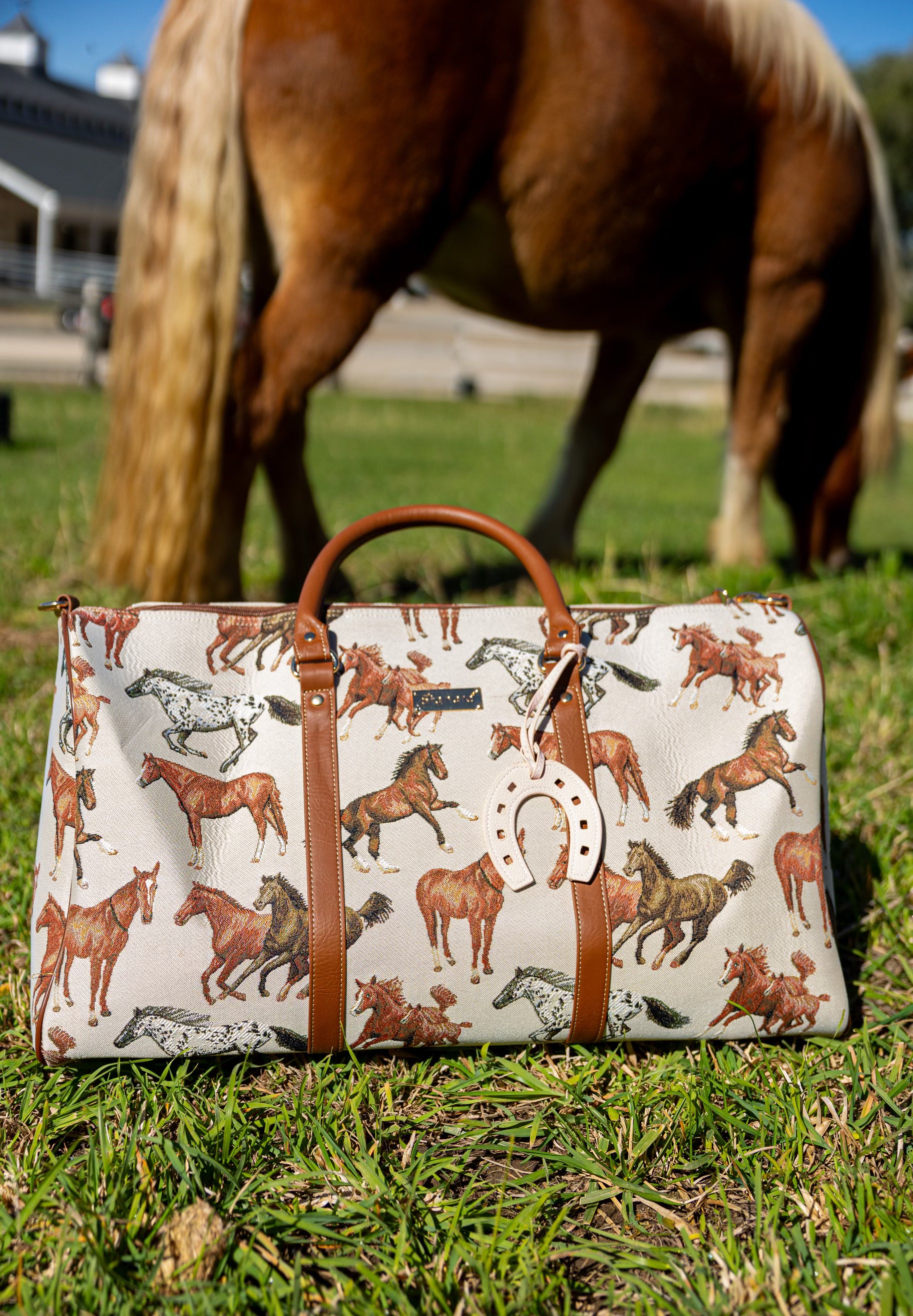 Horse Tapestry Bag