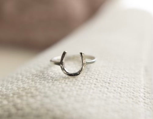 Lucky Horseshoe Ring