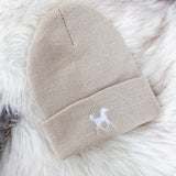 White Foal Beanie (Kids)