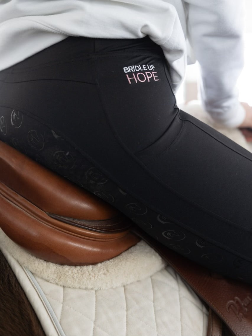 Lucky Horseshoe Riding Leggings