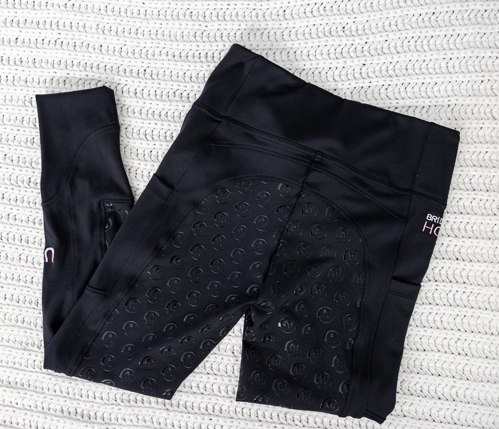 Lucky Horseshoe Riding Leggings