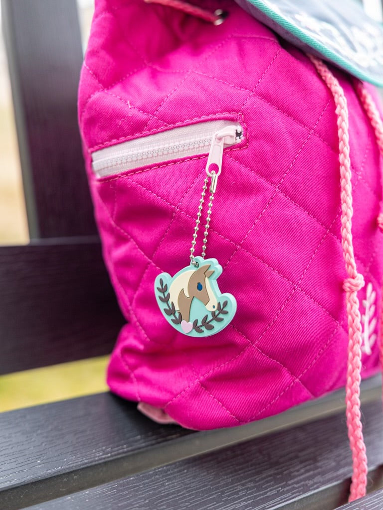 Suzie Pony Quilted Backpack
