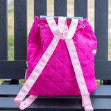 Suzie Pony Quilted Backpack