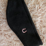 Lucky Horseshoe Headband Black