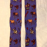 Lila Pony Socks (Kids)