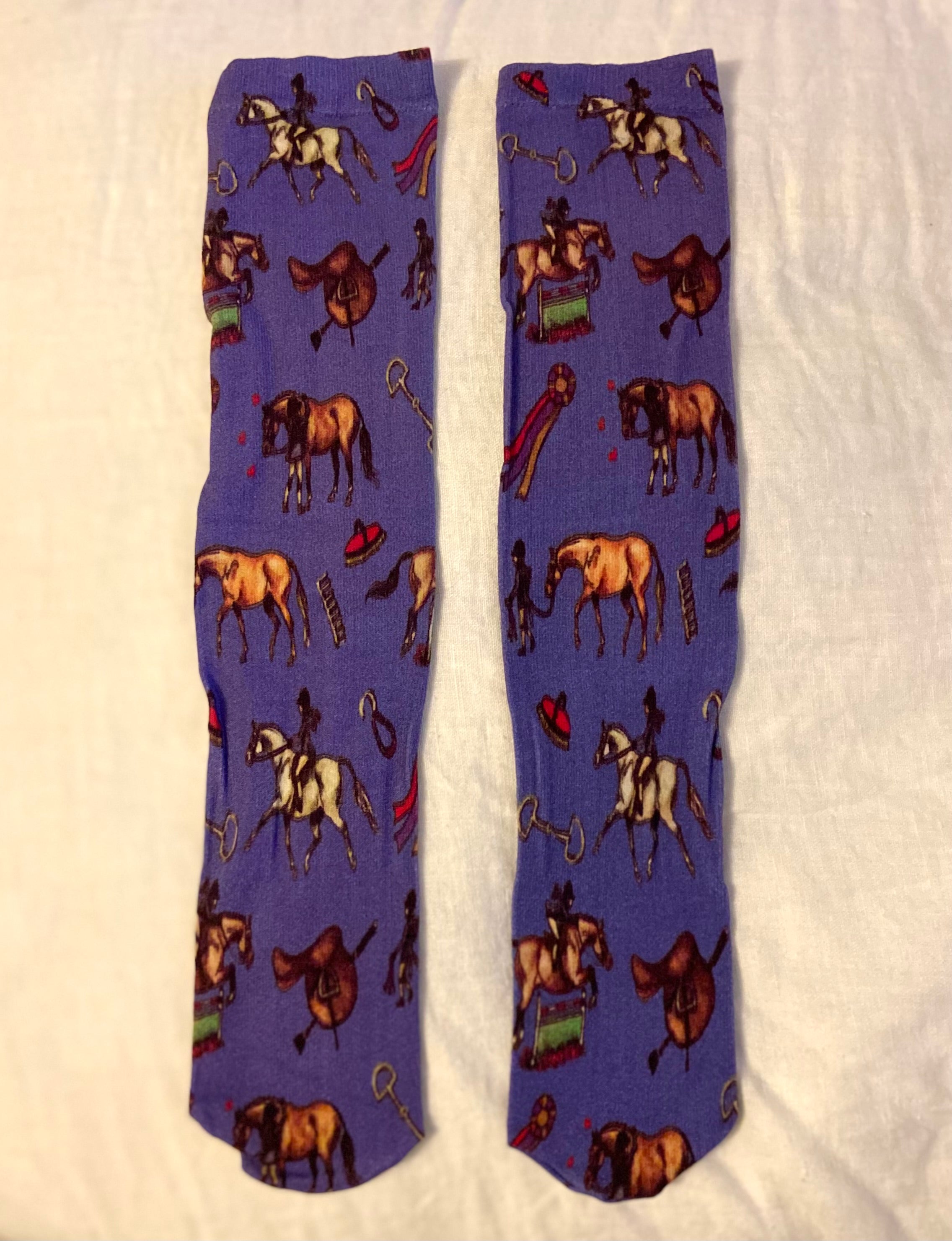 Lila Pony Socks (Kids)