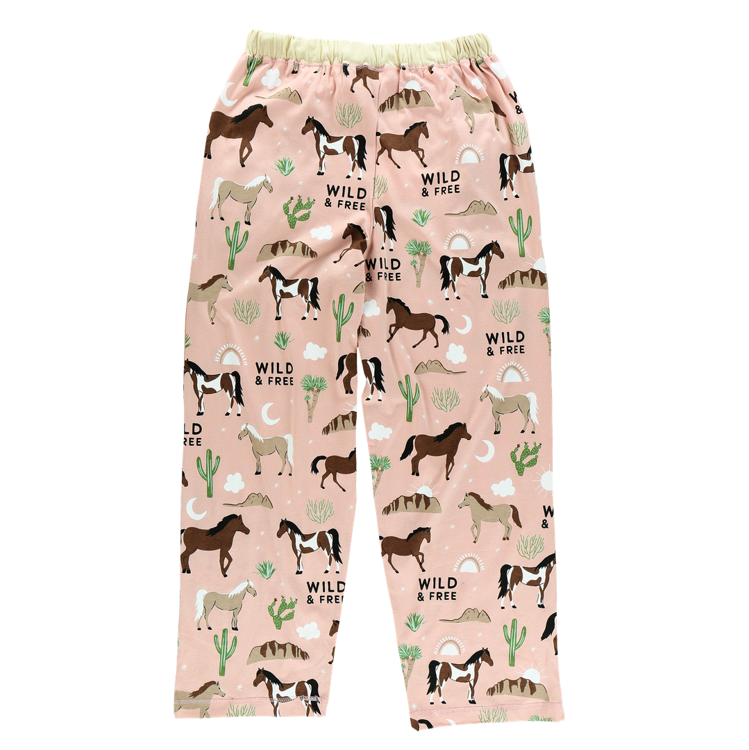 Wild & Free Horse Pajama Bottoms