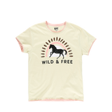 Wild & Free Horse Pajama Tee