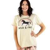 Wild & Free Horse Pajama Tee