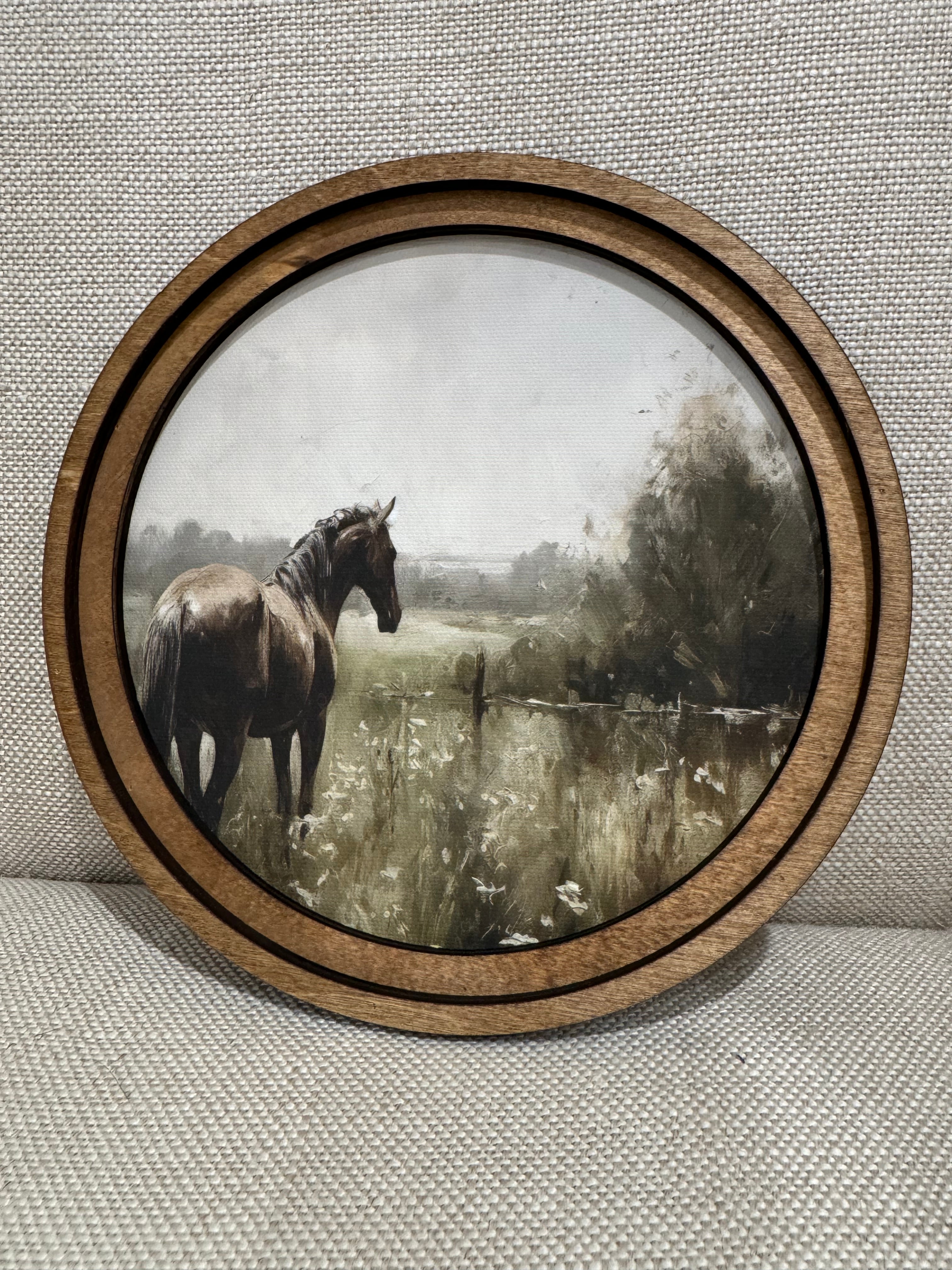 among the meadow art