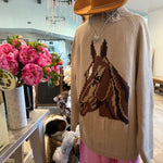 Equine Embrace Jacquard Sweater