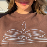 Boot-Stitch Sweatshirt (Cocoa)