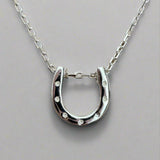 Lucky Horseshoe Necklace Silver