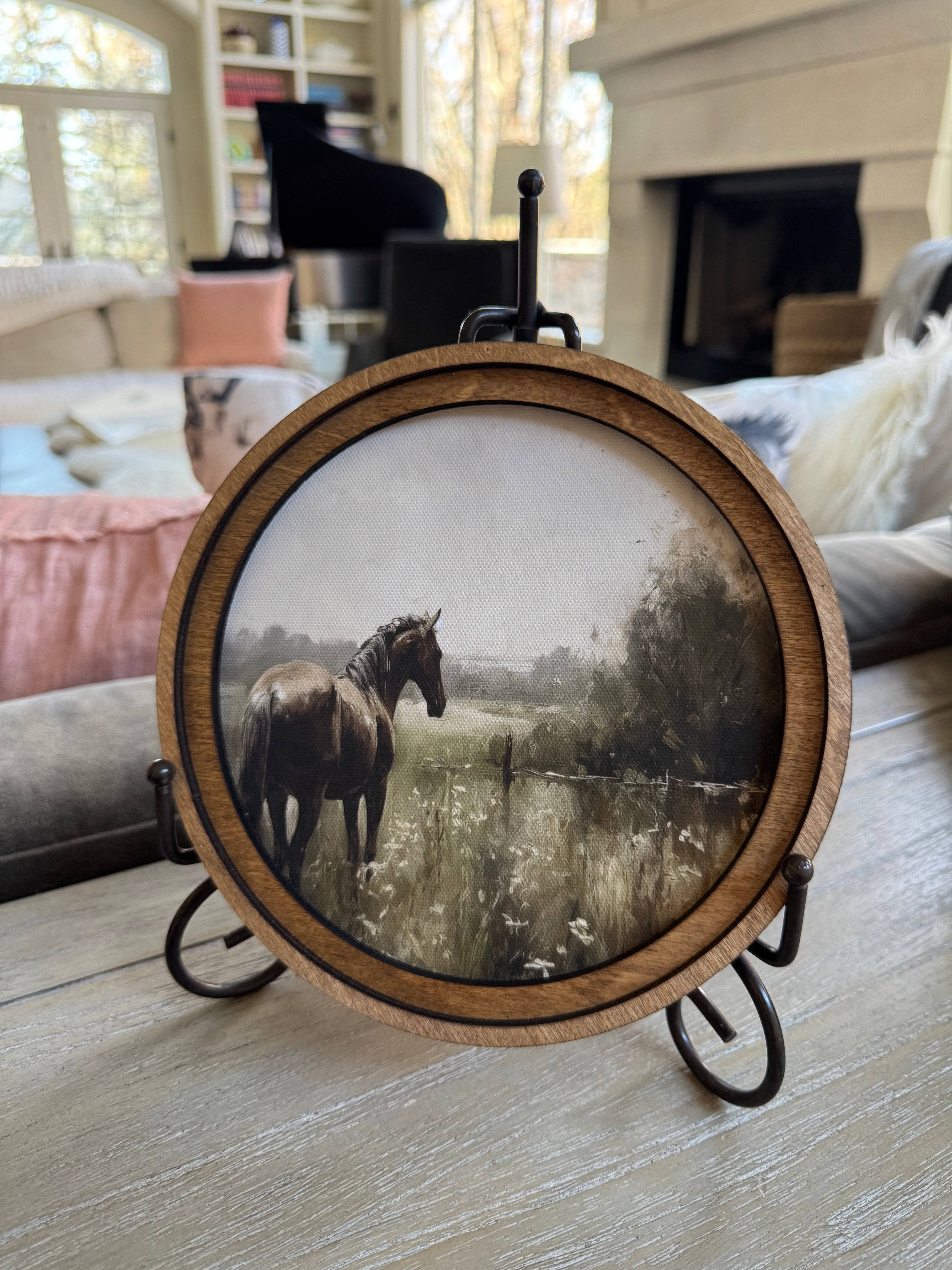 among the meadow art