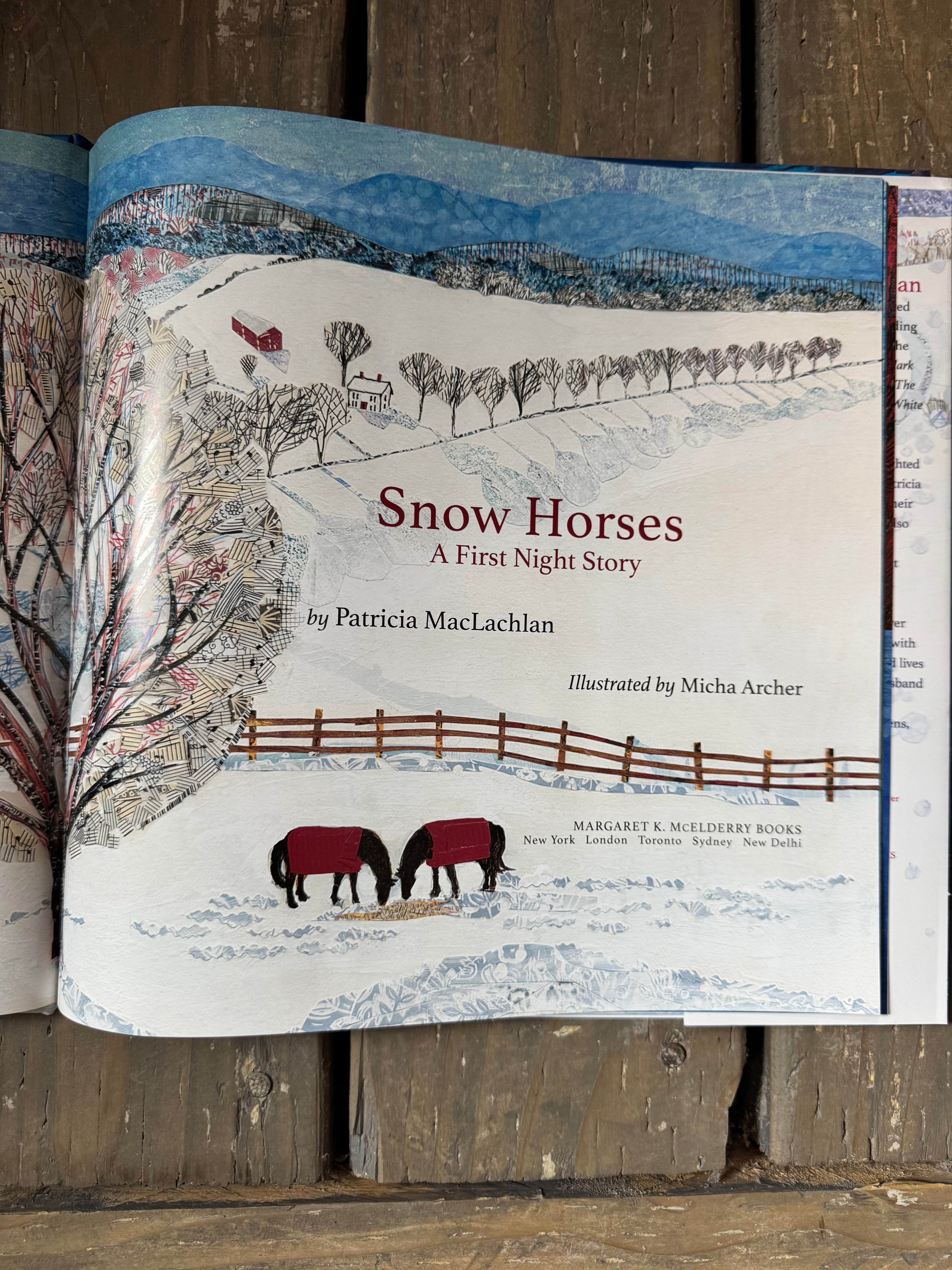 Snow Horses: A First Night Story
