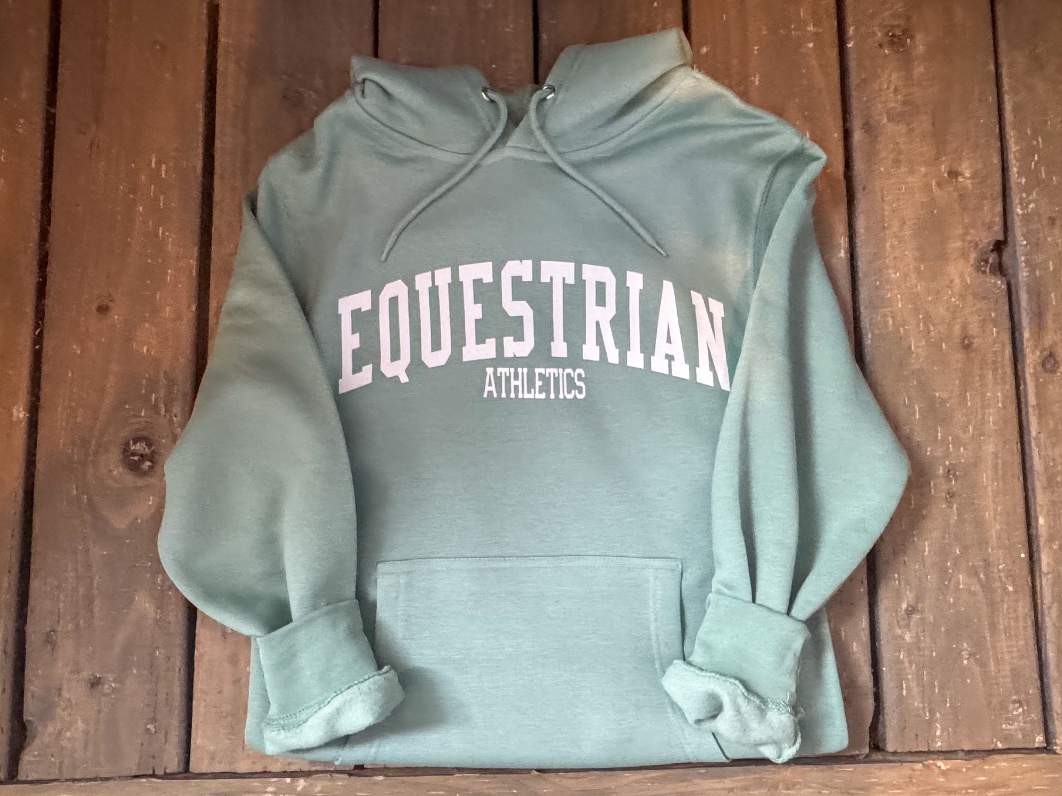 Equestrian Athletics Hoodie (Sea Foam)