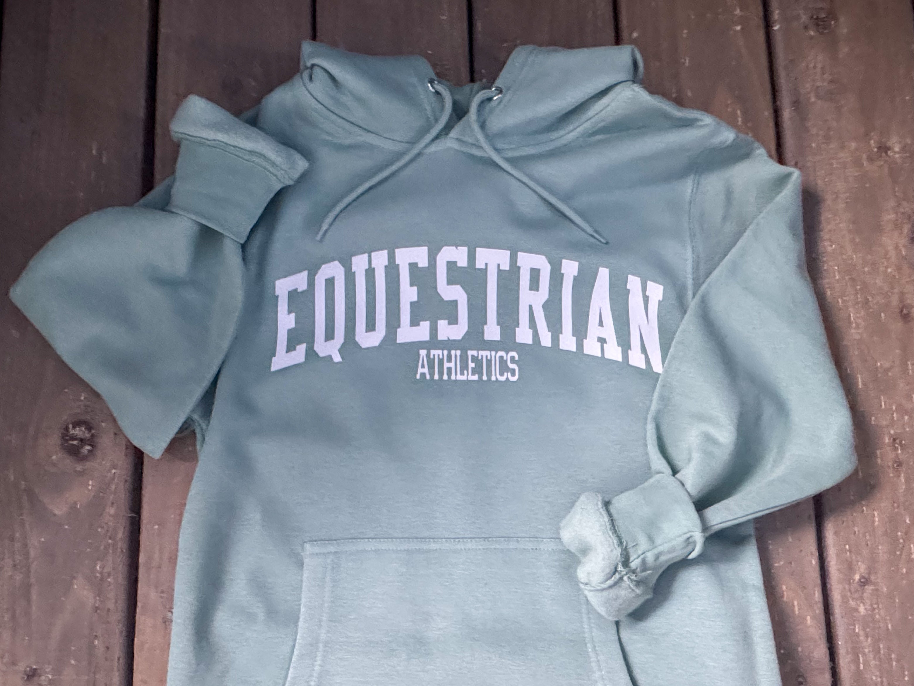 Equestrian Athletics Hoodie (Sea Foam)