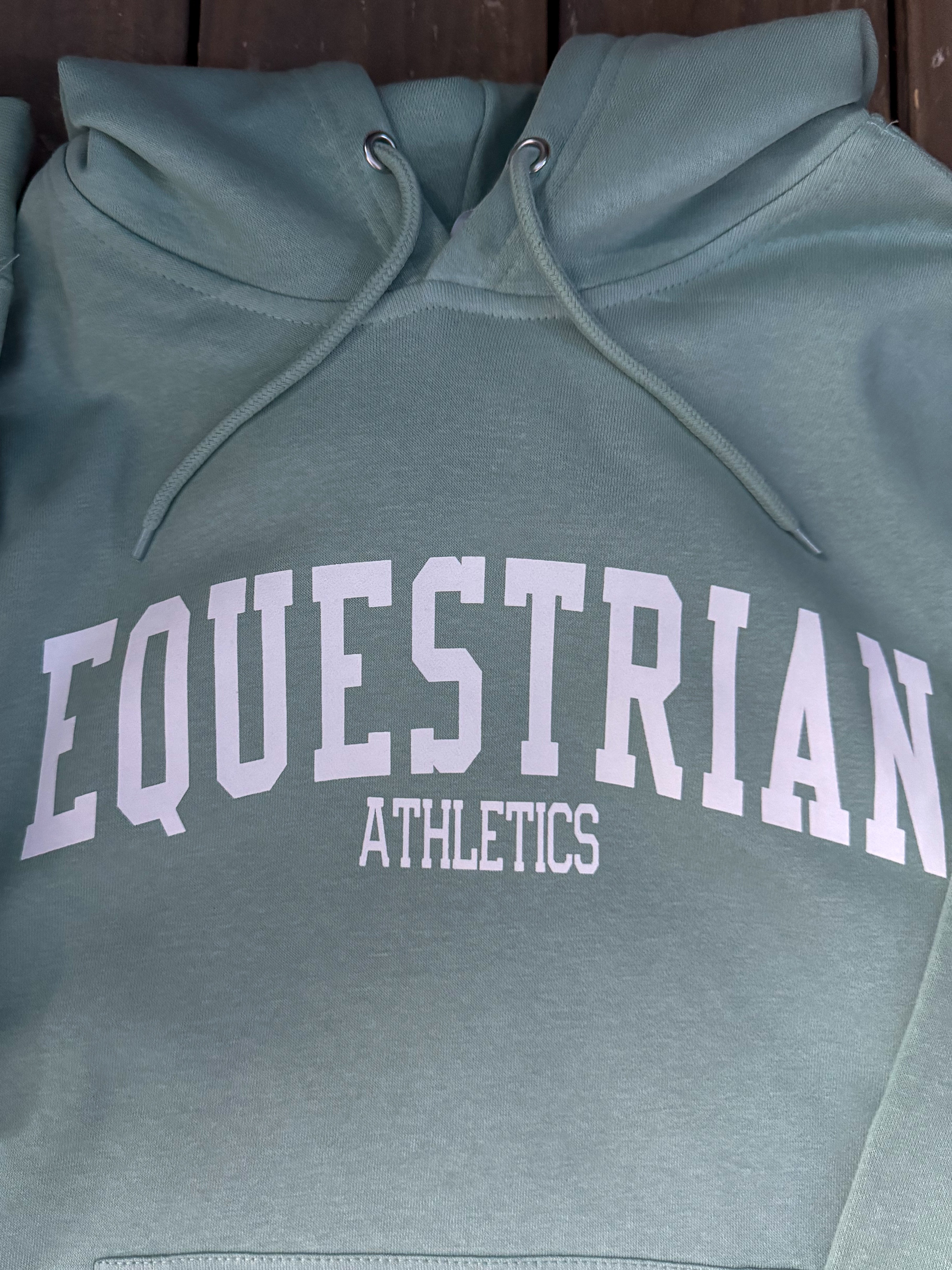 Equestrian Athletics Hoodie (Sea Foam)