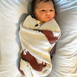 Horse Organic Knit Baby Blanket