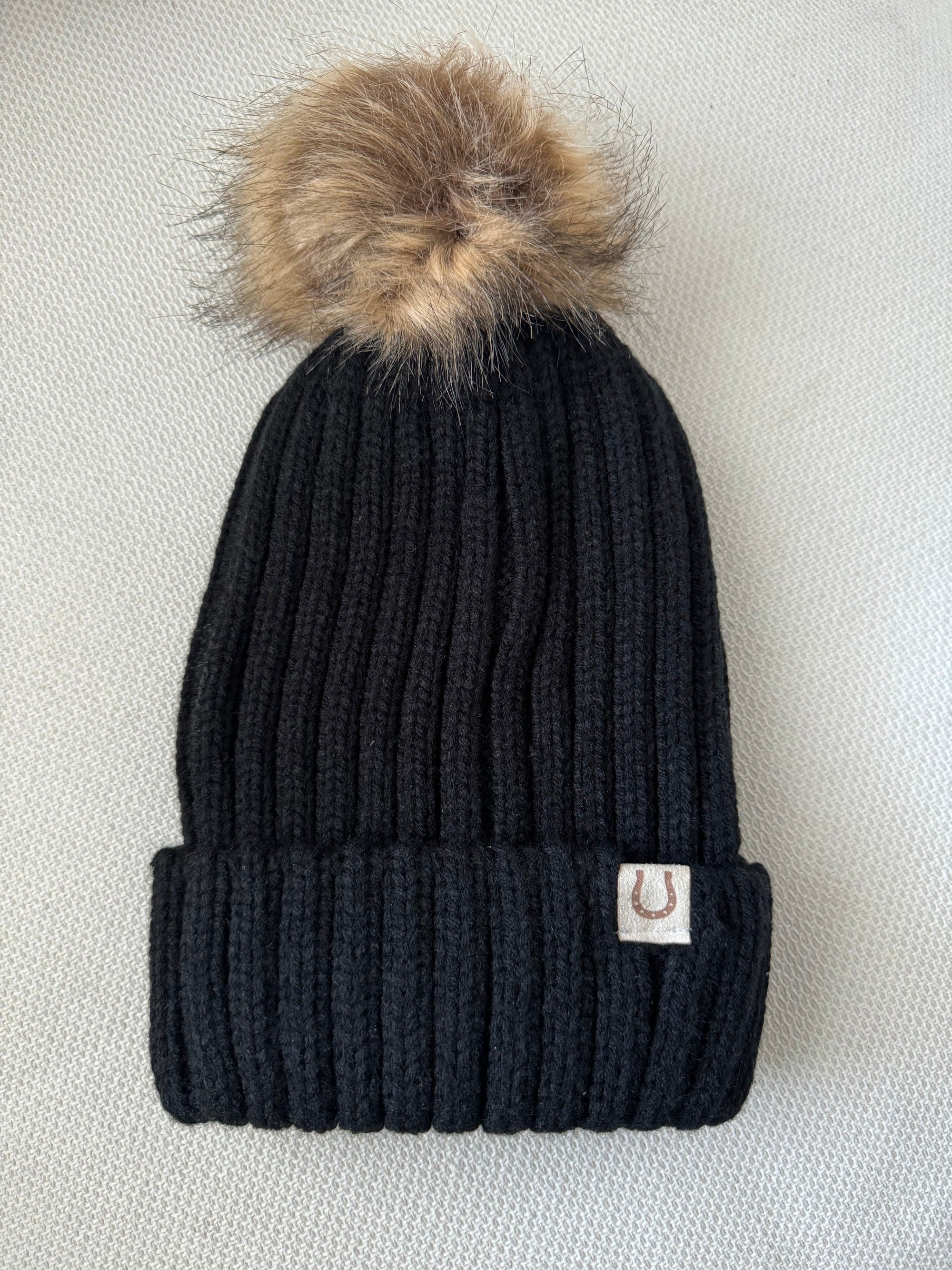 Lucky Hoof Beanie Black