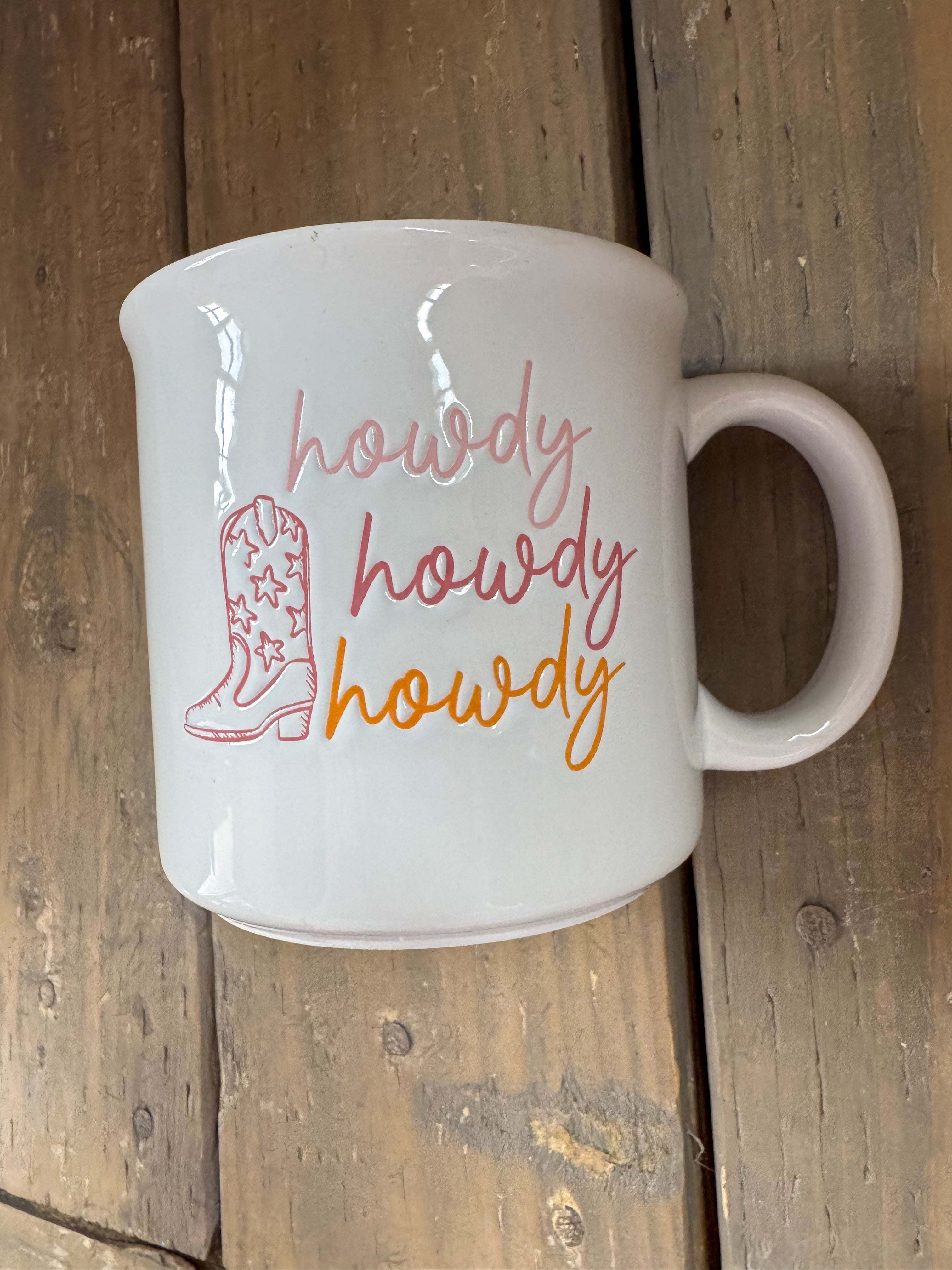 Howdy Cowgirl Mug