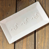 Horse Embossed Platter