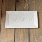 Horse Embossed Platter