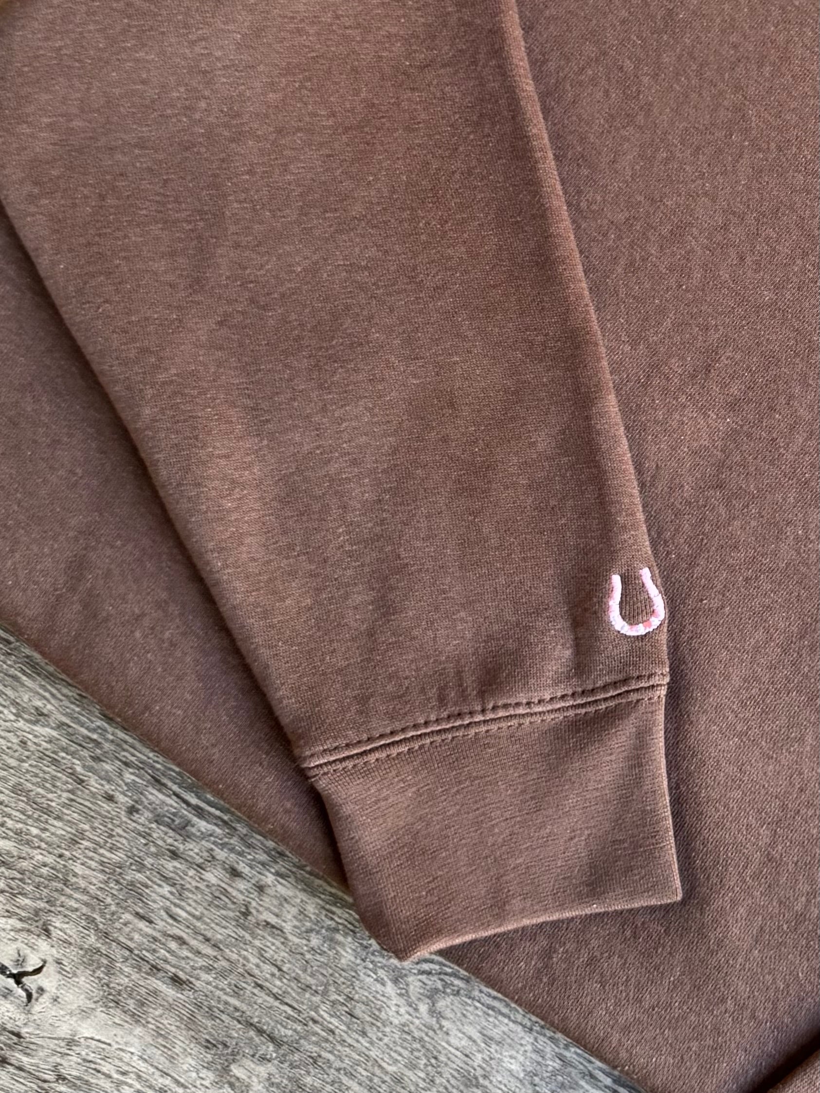 chestnut charm sweatshirt