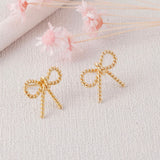 Lasso Bow Earrings