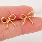Lasso Bow Earrings