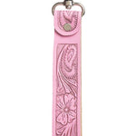 Pretty In Pink Cowgirl Keychain