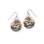 Horse Aztec Earrings