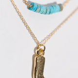 Cowgirl Stride Two-Layered Necklace