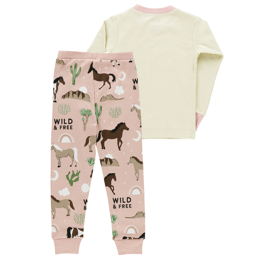 Wild Horses Kid PJ Set