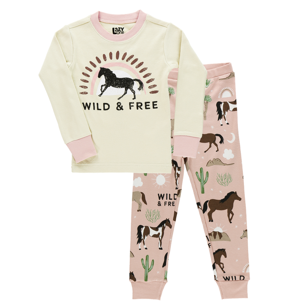 Wild Horses Kid PJ Set
