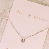 Tiny Horseshoe Necklace