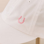 Lucky Horseshoe Hat (White)