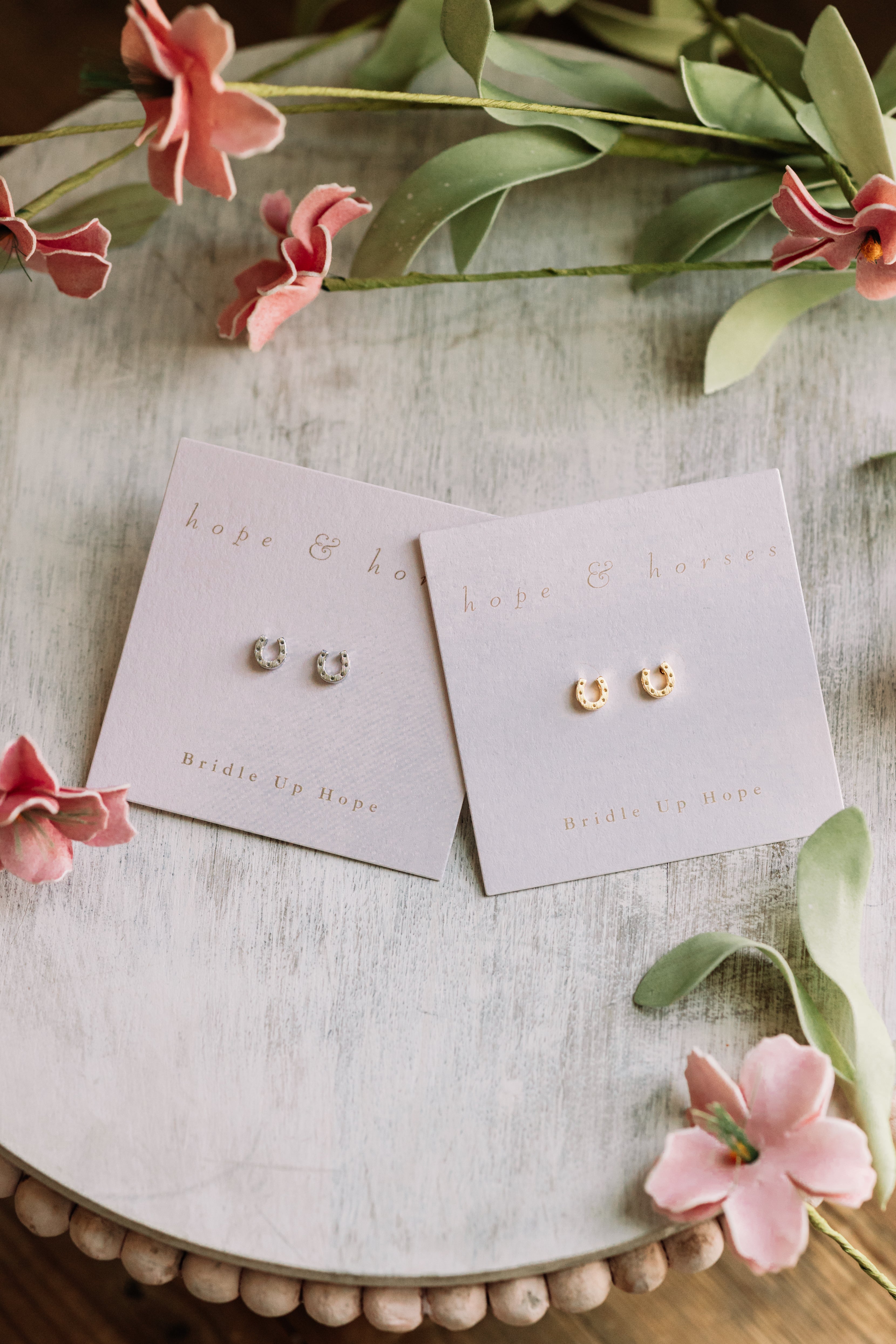 Mini Horseshoe Earrings