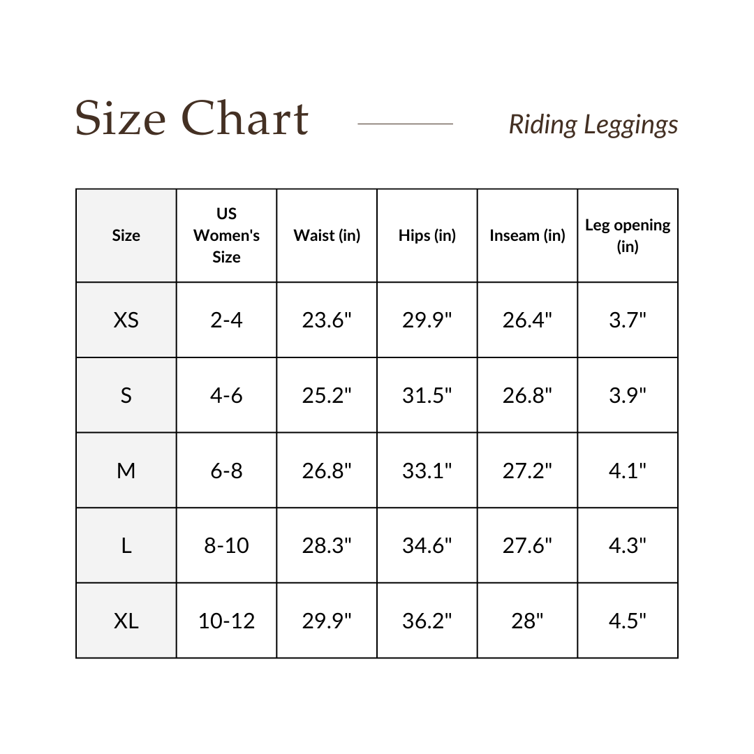 Lucky Horseshoe Riding Leggings