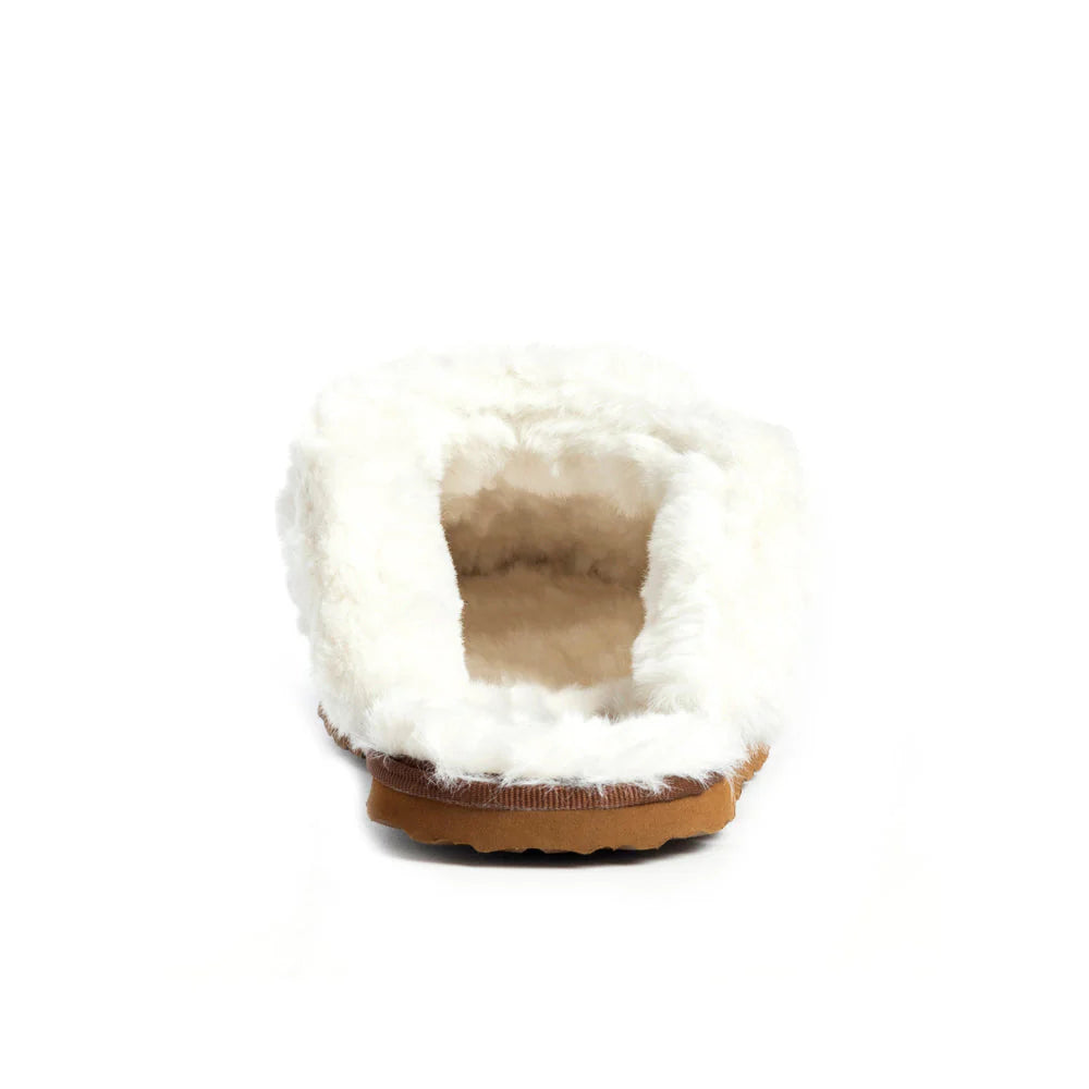 saddle & soul cozy leather slippers
