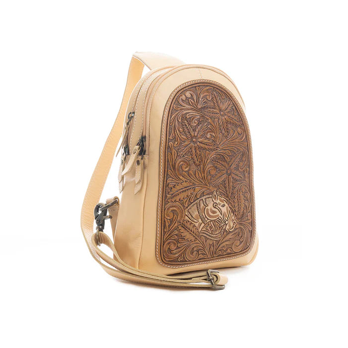 El Caballo Leather Sling Bag