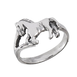 Pony Silver Ring