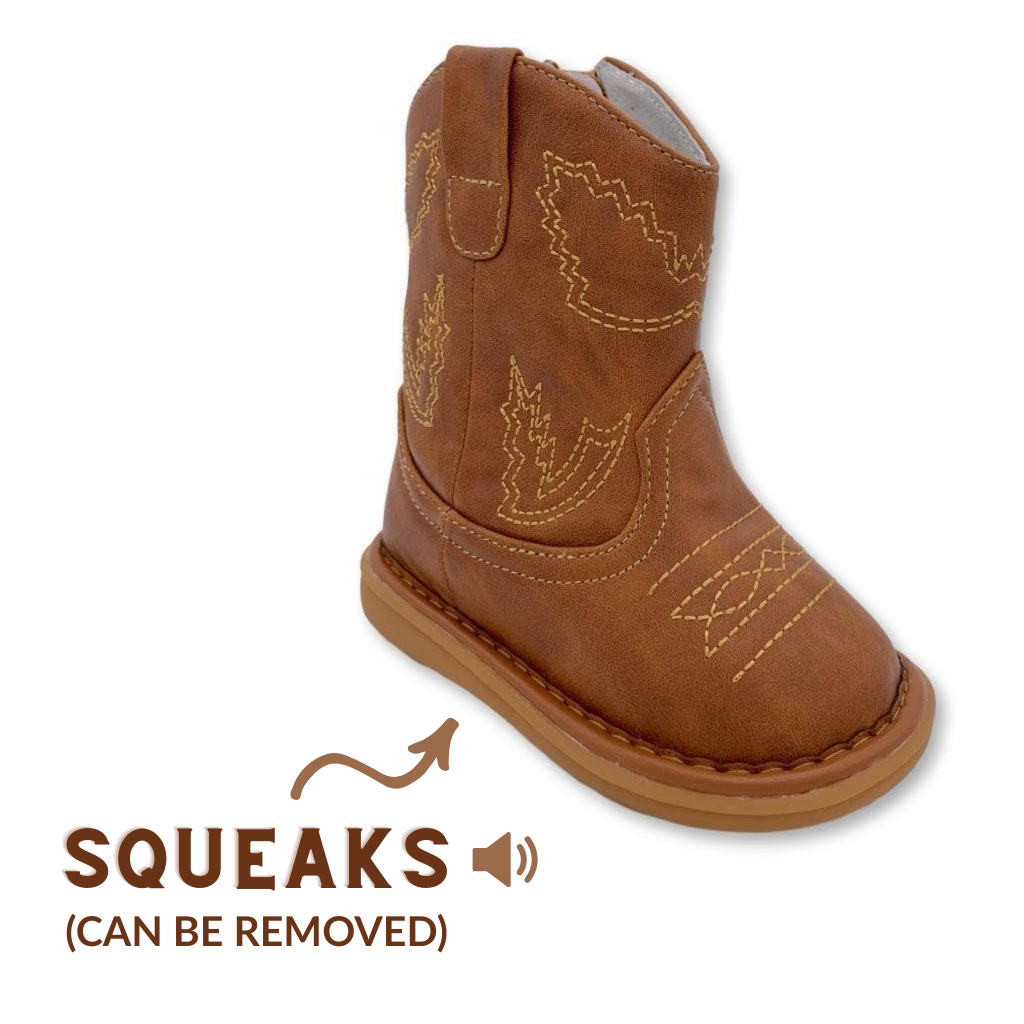 Cowboy Toddler Squeak Boots