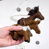 Handmade Horse Nursery Mobile