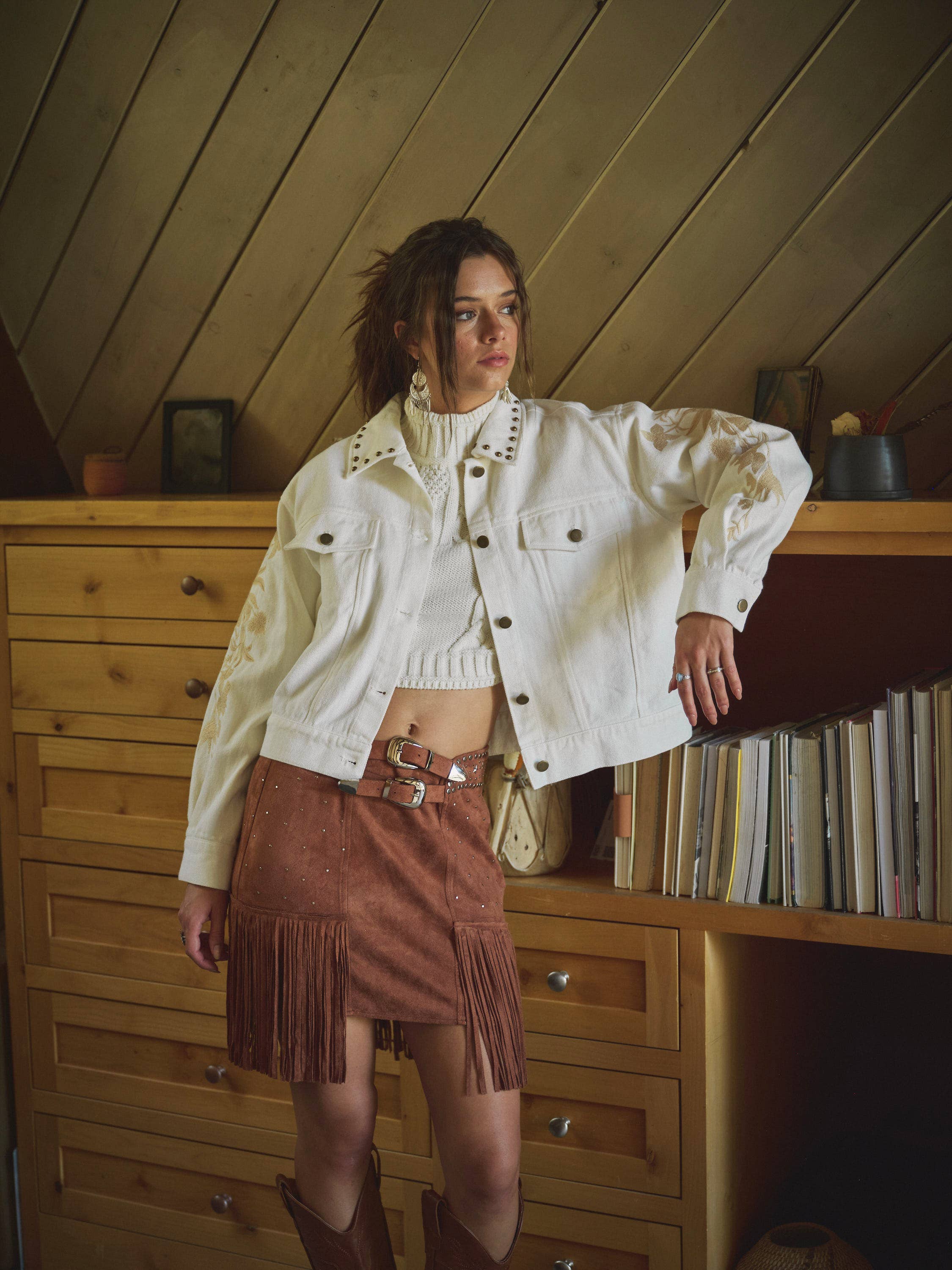 Yeehaw Howdy Trucker Jacket